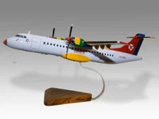 ATR 72-200 Danish Air Transport Desk Wood Airplane New Model Small Scale 1/100