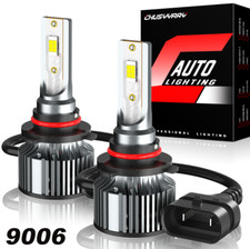9006 LED Headlight Bulb Conversion Kit Low Beam White Super Bright 6500K