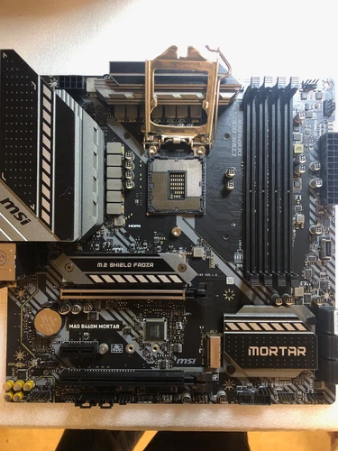 MSI MAG B460M Mortar Motherboard Supporting Intel 10th Gen CPU