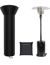 Patio Heater Covers Waterproof with Zipper Storage Bag Heavy Duty Tear-Proof