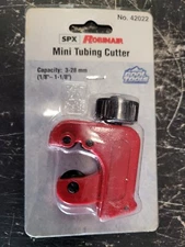 Robinair SPX Mini Tubing Cutter 42022 3-28mm 1/8"-1 1/8" New