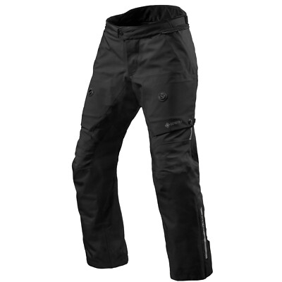 Revit Neptune 3 GTX Textilhose Schwarz Lang Motorradhose Wasserdicht