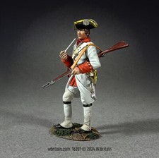 W Britain - French Fusilier Regiment Berry, 1758 16201