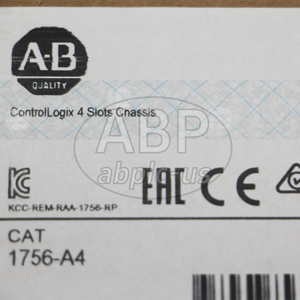 New Factory Sealed Allen-Bradley 1756-A4 ControlLogix 4 Slots Chassis