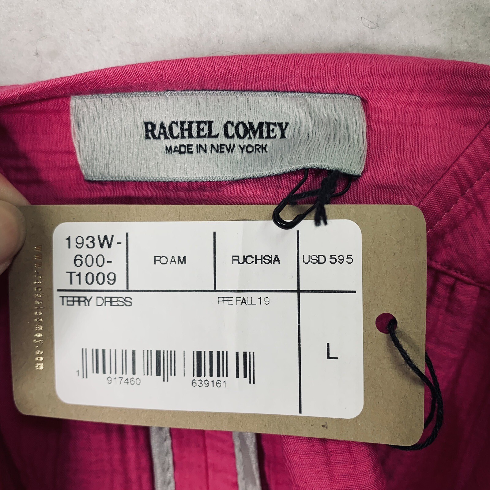 Rachel Comey Terry Keyhole Textured Midi Dress Womens Size Large NWT $595 image 7