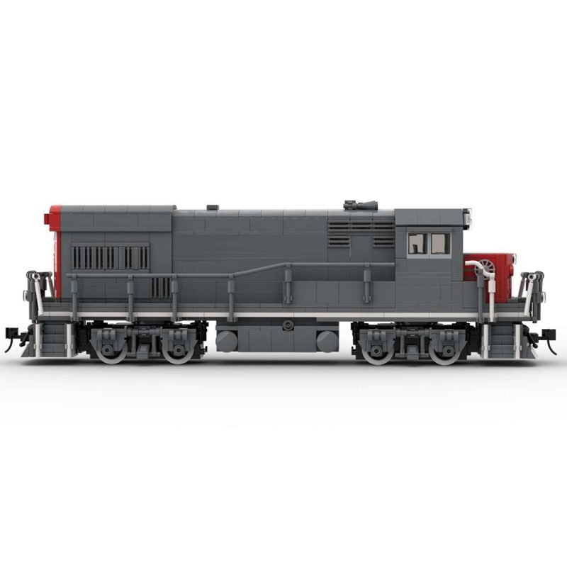 ZITIANYOUBUILD U-18B Southern Pacific Livery Retro Train 1400 Pieces MOC Build