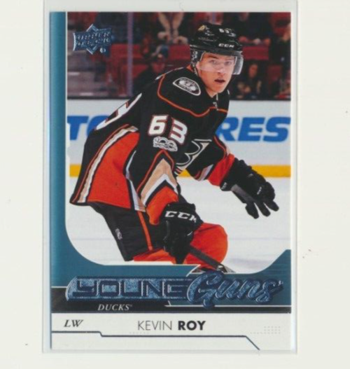 2017-18 Upper Deck Series 2 Young Guns #468 Kevin Roy Anaheim Ducks RC