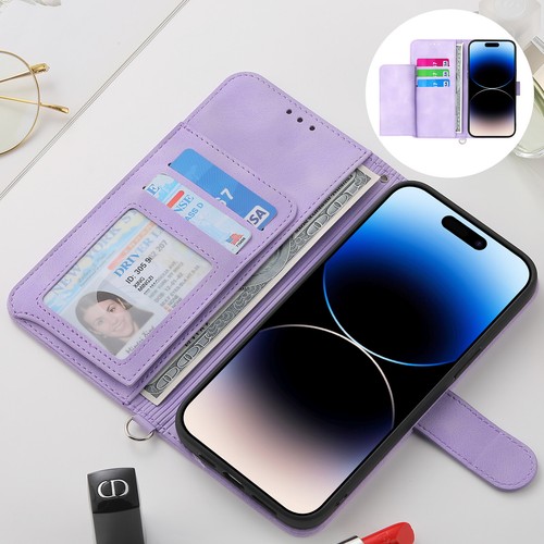 For Motorola Moto G Stylus 5G 2024/2023/2022 Phone Case PU Leather Wallet Cover - Picture 10 of 68