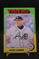Alex Lange #213 2024 Topps Heritage Detroit Tigers