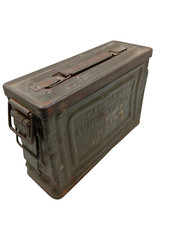 CBR/05/2025(REFA281E) CAISSE MILITAIRE AMMUNITION BOX CAL. 30 MM WW2