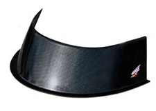 MD3 Hood Scoop Air Deflector 4-1/2" Carbon Fiber Look High Impact Plastic