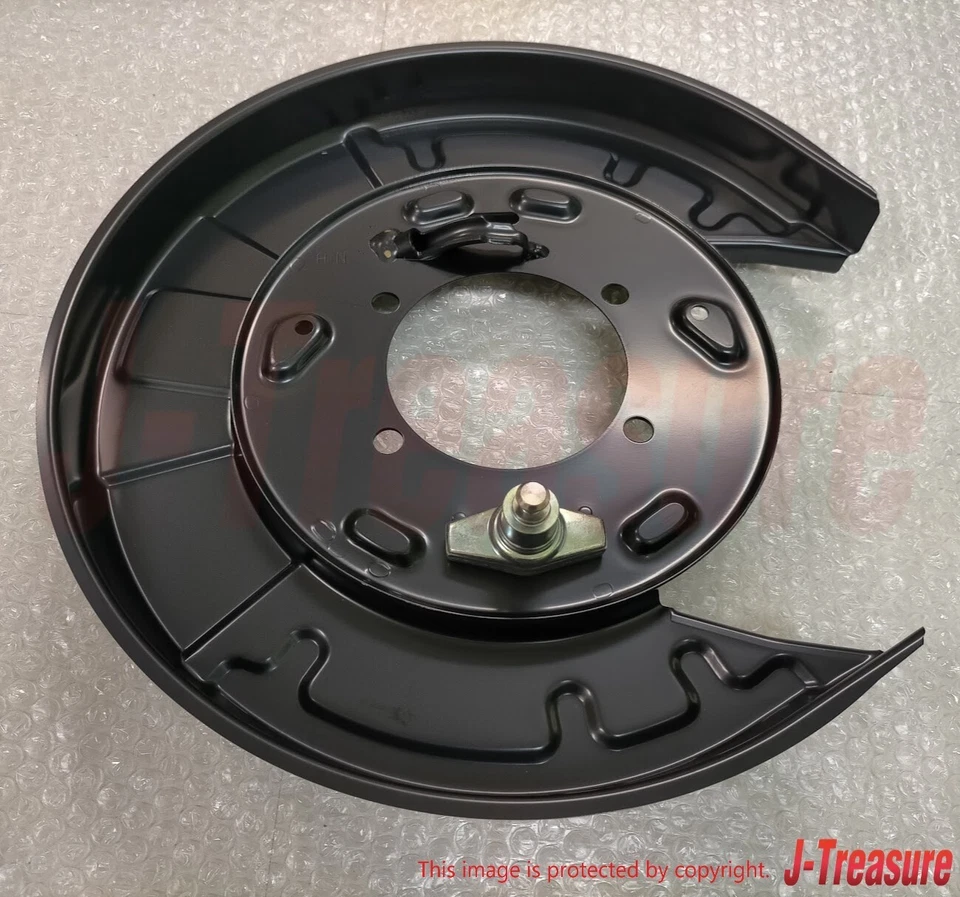 MITSUBISHI MONTERO SPORT K9#W 97-03 Genuine Rear Brake Backing Plate RH MB858534 - Image 2 of 4