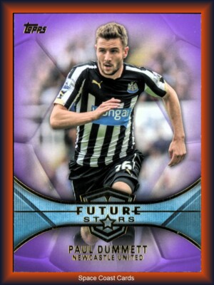 2014-15 Topps English Premier League /50 Future Stars Purple #FSPD Paul Dummett