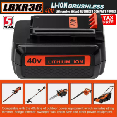 36V 4000mAh Li-Ion akku Für Black+Decker BL20362 LBX2040 LBXR36 LHT2436 NEU
