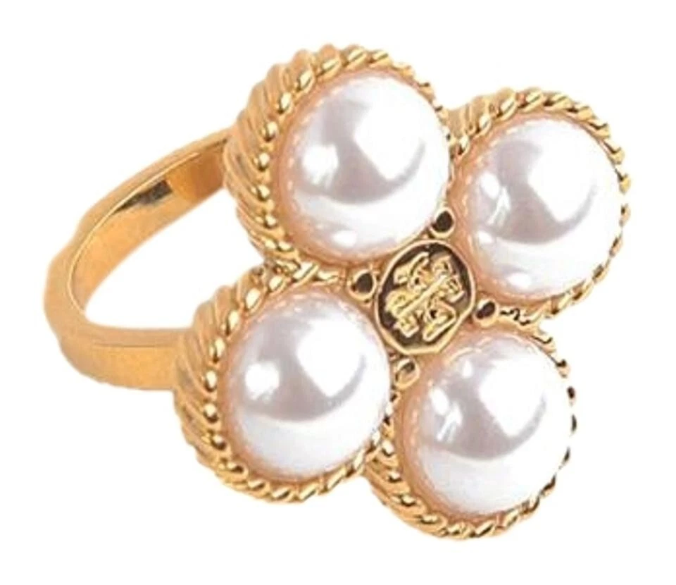 Tory burch pearl sale ring