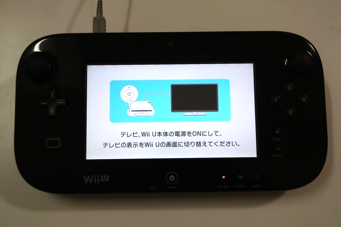 Nintendo WiiU 32GB Console & Gamepad & Splatoon Black WUP