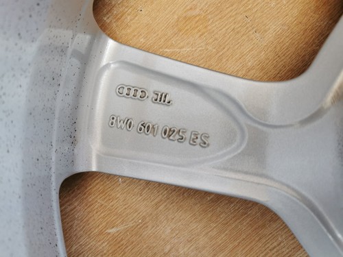 Audi A4 B9 S-Line Torsio Alloy Wheel 8W0601025ES 8.5Jx19 F8 - 第 10/14 張圖片