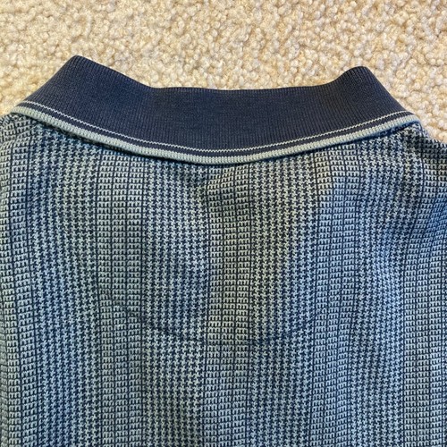 Knights of Round Table Polo Shirt Mens Size XL Blue Gray Short Sleeve - Picture 10 of 10