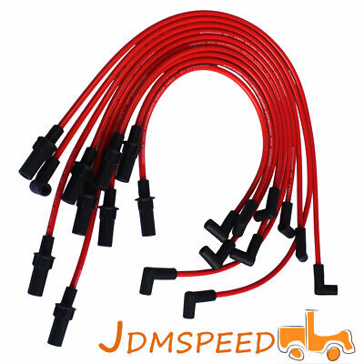 5MM JDMSPEED Spark Plug Wires Set For 2003-2005 Dodge/Chrysler 5.7L Hemi 10