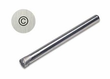 3/4 MM Copyright Symbol Straight Stamp Jewelry Making Metal Marking Tool