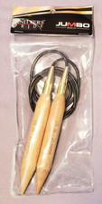 Knitter s Pride Jumbo Needles US 36 20mm Beechwood NEW