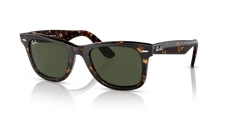 Ray-Ban Original Wayfarer Bio-Based Polished Havana / Green 50mm Sunglasses