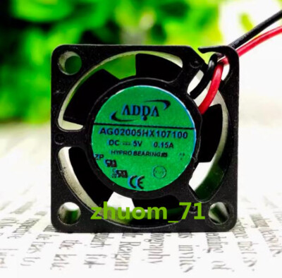 1PC ADDA AG02005HX107100 2010 5V 0.15A 2CM DC fan cooling fan