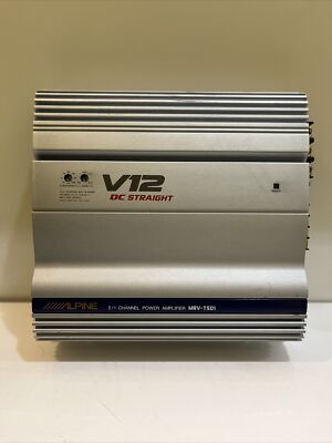 ミネルヴァページ Alpine MRV-T501 2/1 Channel Power Amp V12 DC Straight-Nice | eBay