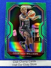 2021 #6 Courtney Williams WNBA Panini Prizm Basketball Green Prizm Dream