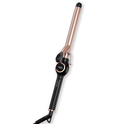 Curling Iron 3/4 Inch Long Barrel Curling Wand for Long Hair Ceramic Tourmali...