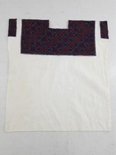 Vintage Traditional Guatemalan Embroidered Huipil 27x25 inches