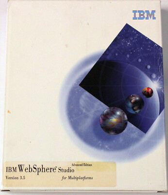 RARITÄT - IBM WebSphere Studio Advanced 3.5 - Windows - Englisch