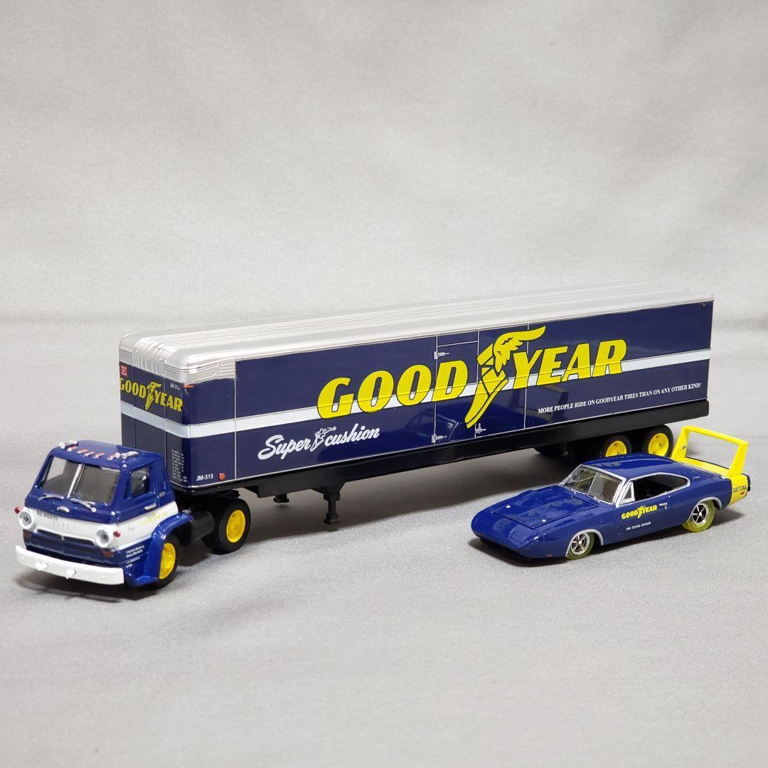 M2 Machine Dodge Trailer & Charger Daytona Goodyear 1/64 #PCJS5Q