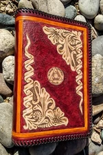 AA Big Book Cover - Hand Carved Airloom Quality