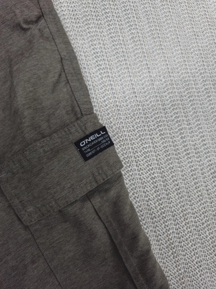 Мужские шорты O'Neill Cargo 36x10 по внутреннему шву зеленые пляжные для походов на открытом воздухе легкие - Изображение 4 из 4