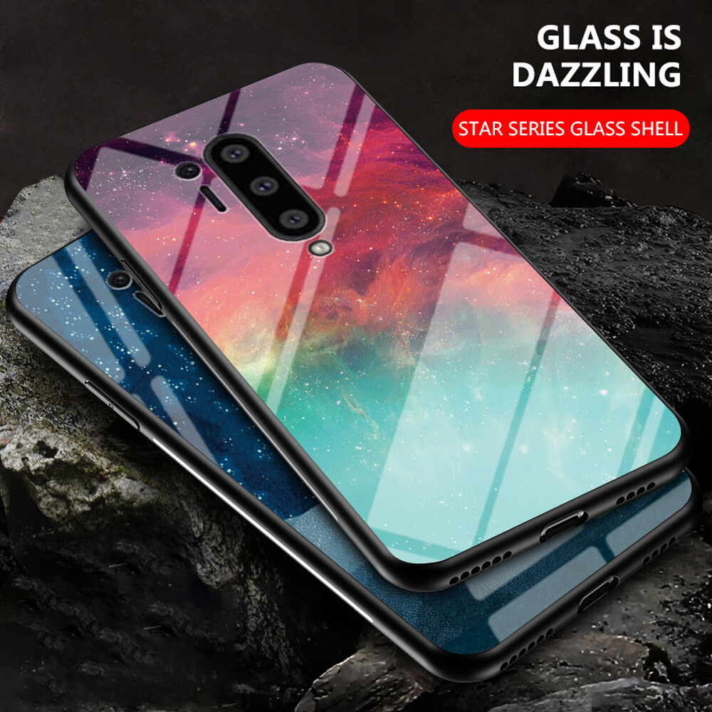 For OnePlus 8 Pro/8/7T Pro/6T/5 Luxury Pattern Glass