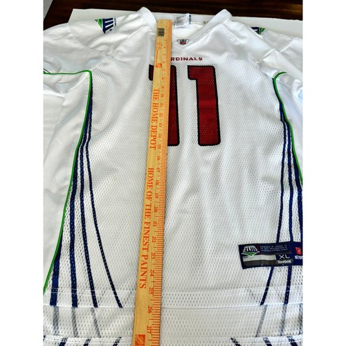 Larry Fitzgerald Arizona Cardinals Super Bowl Jersey Youth XL 18/20 Reebok - Picture 4 of 8