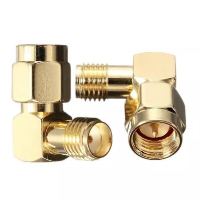 DANIU Winkel Adapter SMA-Stecker auf SMA-Buchse
