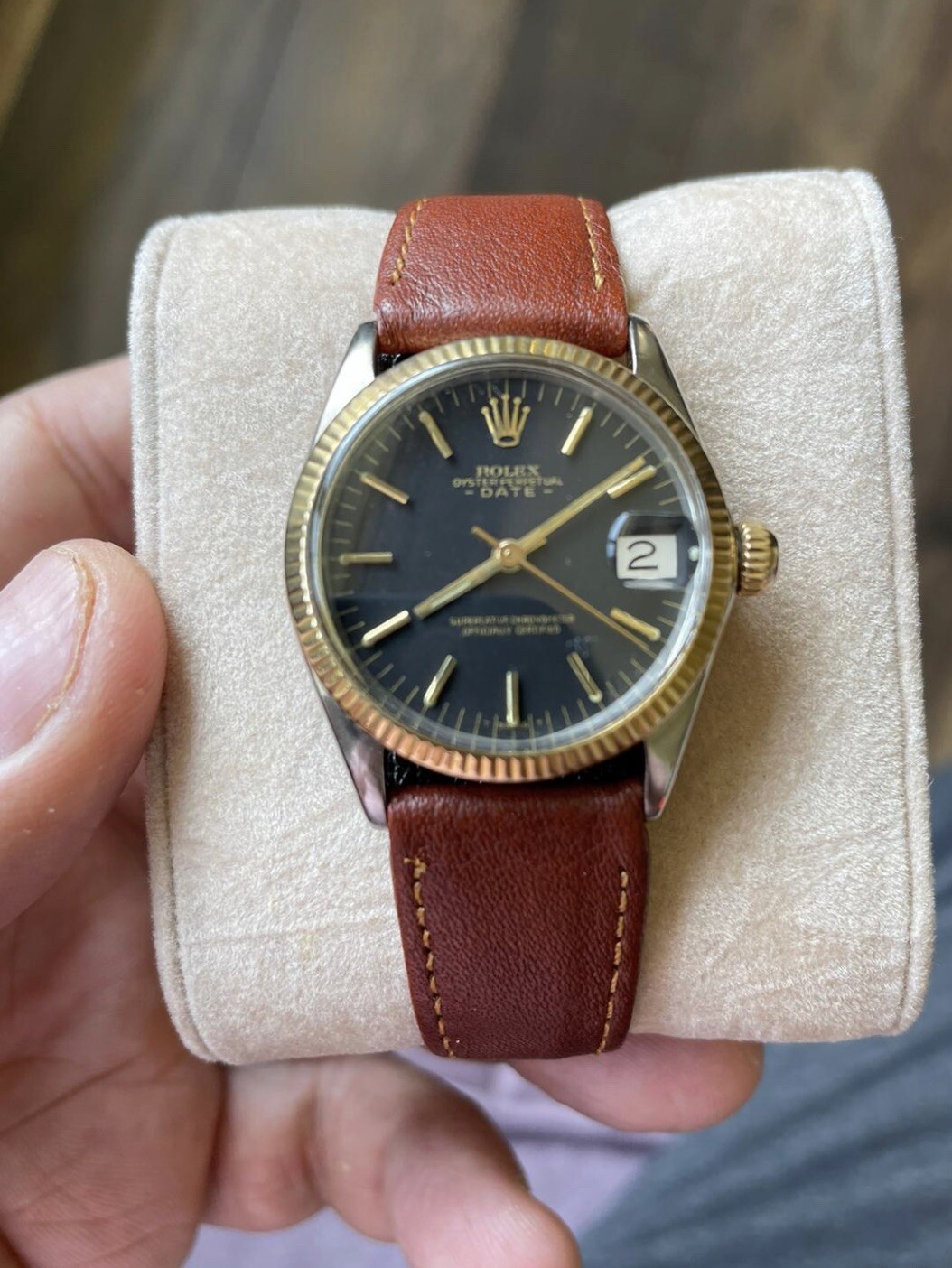 Rolex Oyster Perpetual Date acero/oro 