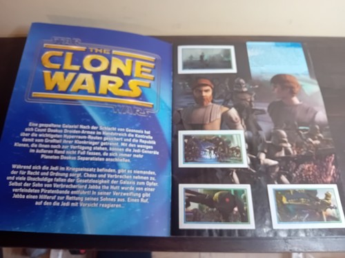 Star Wars The Clone Wars komplettes Stickeralbum + 2 Tüten - Bild 3 von 15