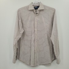 Polo Ralph Lauren Men's Classic-Fit Cotton Button-Up Shirt Large