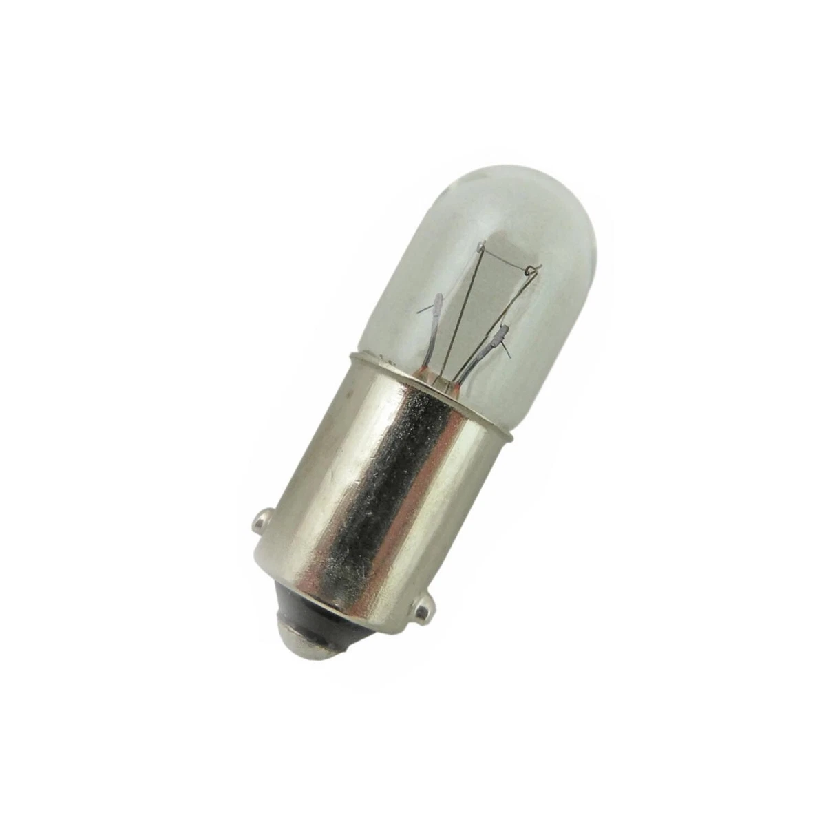2V 0.12W 60ma BA9S 10mm x 28mm Small Light Bulb Pack of 5