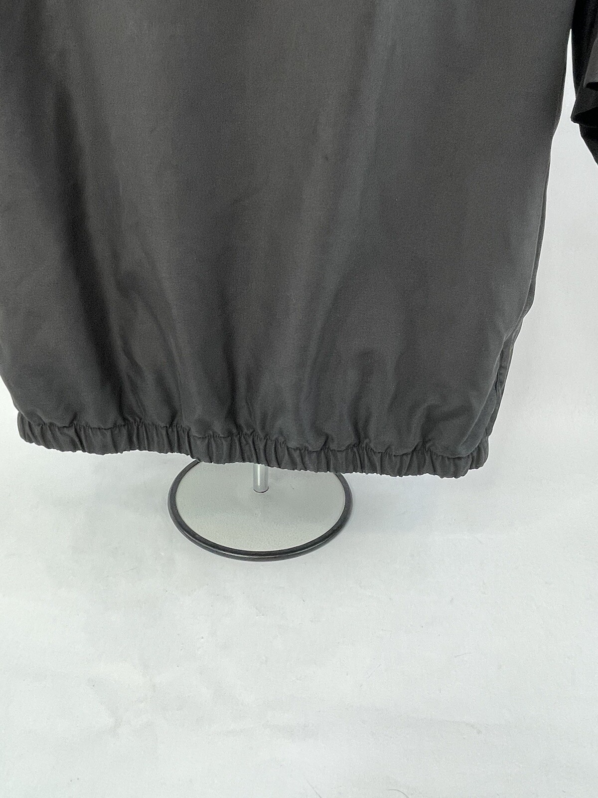 Footjoy Windshirt Shirt Mens Large Black V-Neck Pullover Golf 3/4 Sleeve