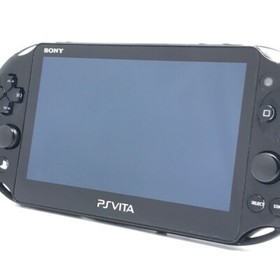 SONY PS Vita PCH-2000 Slim Black Wi-Fi LCD FW:3.70 w/ Charger "Near Mint"