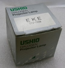 Ushio Halogen Projector Lamp EKE 21V-150W 763R