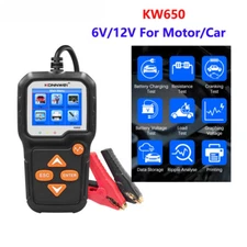 Car  Battery Tester Auto Battery Analyzer Car Moto Cranking Charging Test Tool