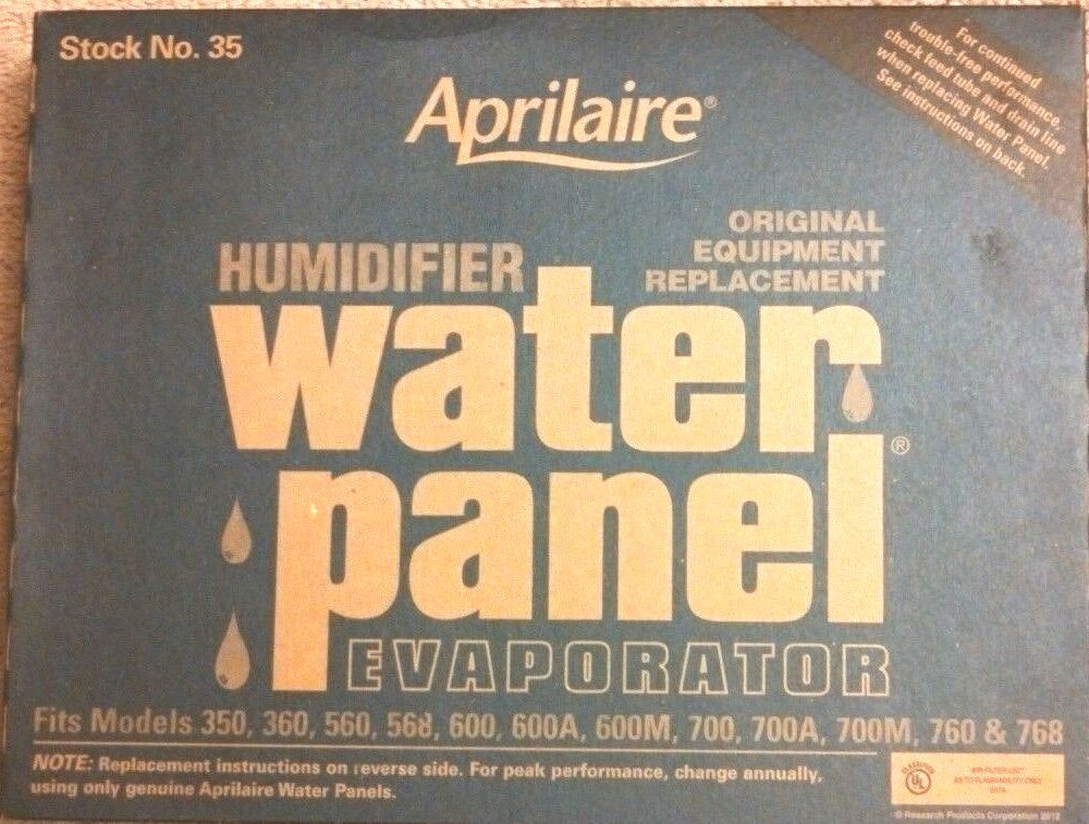 TRANE Humidifier water panel , MPN 35 , THUMD300ABA00B, THUMD500APA00B