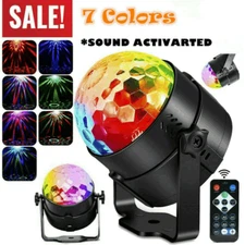 Disco Party Lights LED Stage Ball Lights Club KTV Strobe DJ Sound Activated