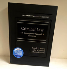 Criminal Law: A Contemporary Approach 4th Ed ...