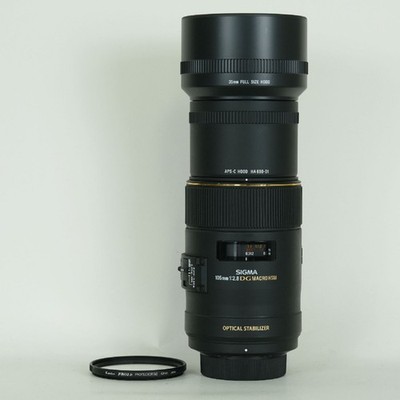 Fair condition With filter SIGMA MACRO 105mm F2.8 EX DG OS HSM for Nikon F Nikon